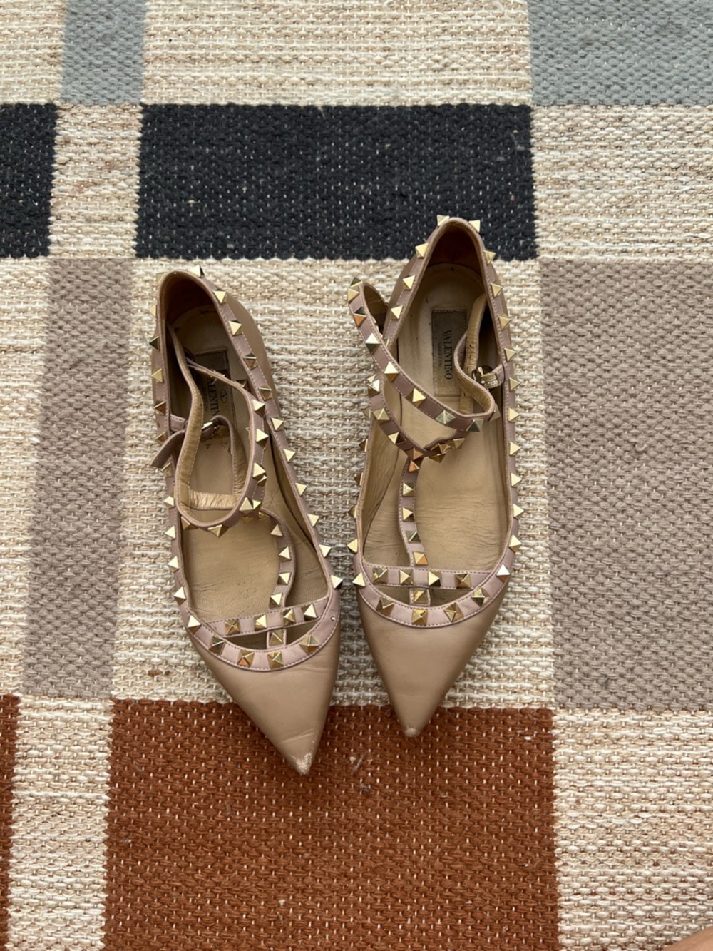 Valentino Rockstud Flats